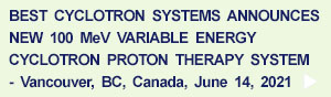 New 100 MeV Cyclotron Therapy System